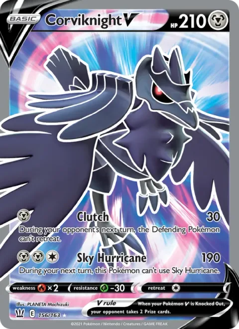 Corviknight V [Clutch | Sky Hurricane]