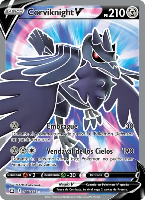 Corviknight V [Clutch | Sky Hurricane]