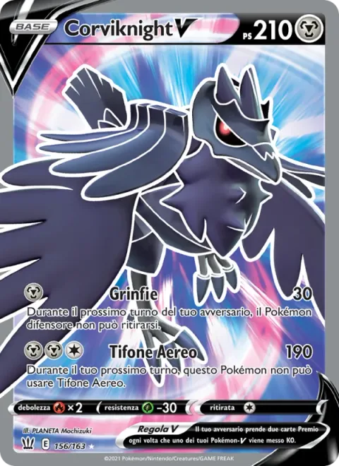 Corviknight V [Clutch | Sky Hurricane]