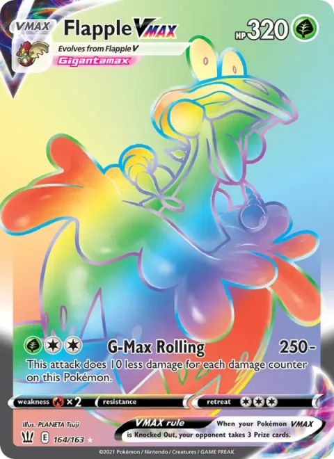 Flapple VMAX [G-Max Rolling]