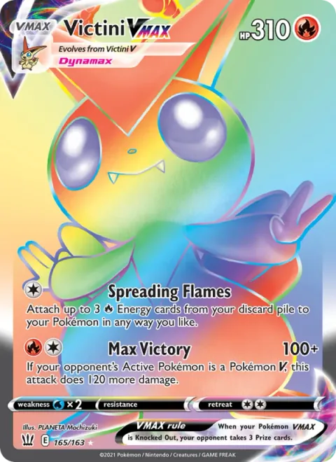 Victini VMAX [Spreading Flames | Max Victory]