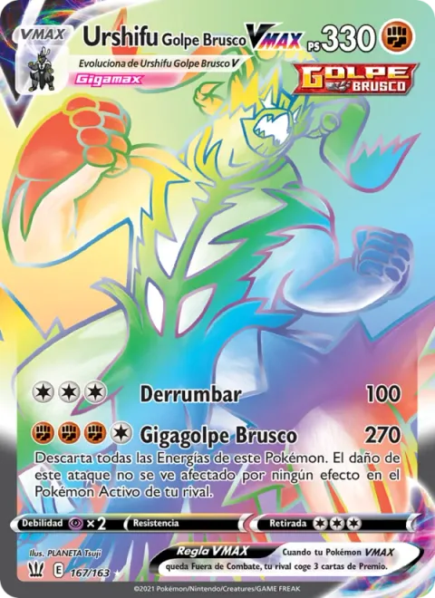 Single Strike Urshifu VMAX [Beatdown | G-Max One Blow]