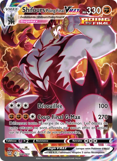 Single Strike Urshifu VMAX [Beatdown | G-Max One Blow]