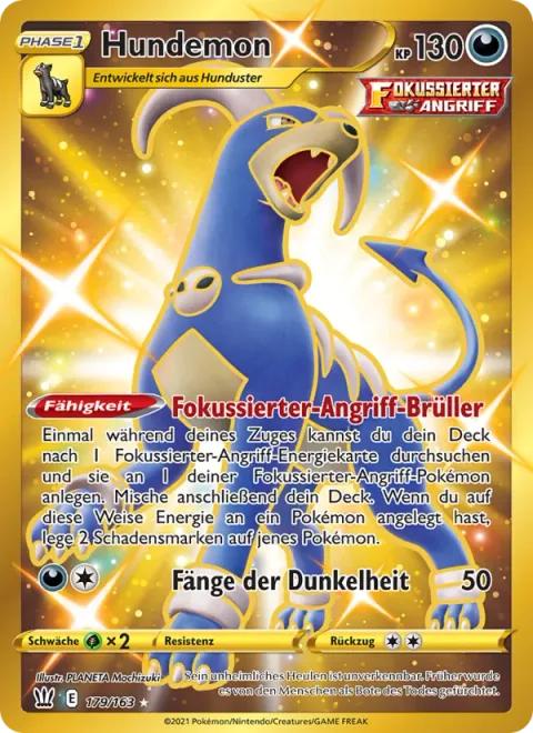 Houndoom [Single Strike Roar | Darkness Fang]