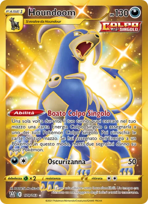 Houndoom [Single Strike Roar | Darkness Fang]