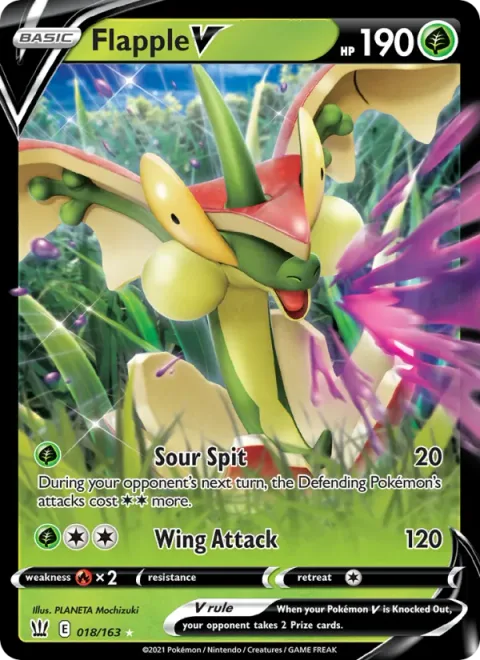 Flapple V [Sour Spit | Wing Attack]