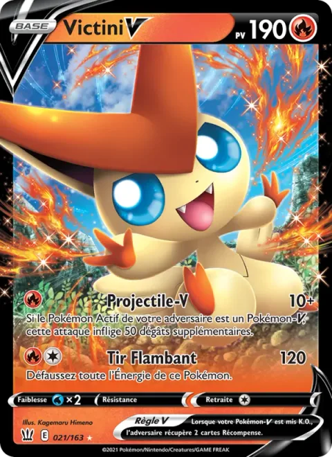 Victini V [V Bullet | Flare Shot]