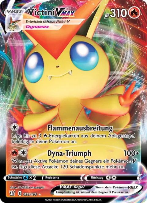 Victini VMAX [Spreading Flames | Max Victory]