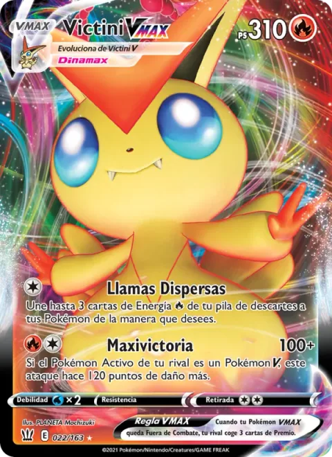 Victini VMAX [Spreading Flames | Max Victory]
