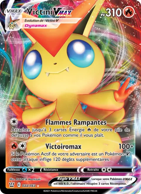 Victini VMAX [Spreading Flames | Max Victory]