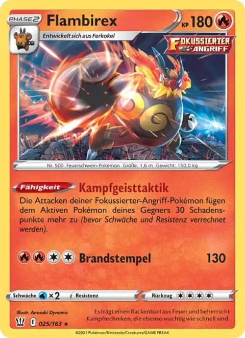 Emboar [Fighting Fury Stance | Heat Crash]