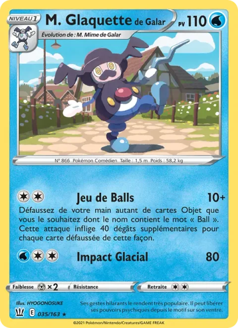 Galarian Mr. Rime [Ball Juggling | Frost Smash]