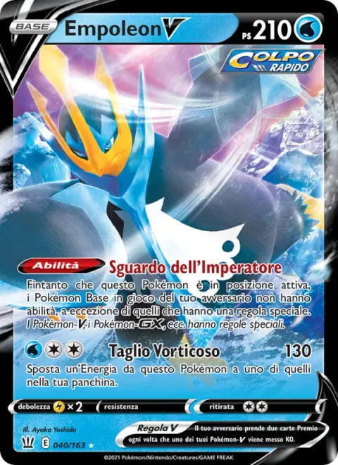 Empoleon V [Emperor's Eyes | Swirling Slice]