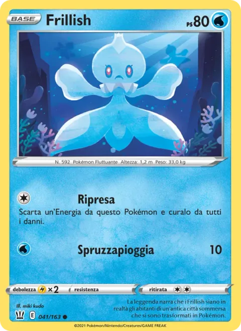 Frillish [Recover | Rain Splash]