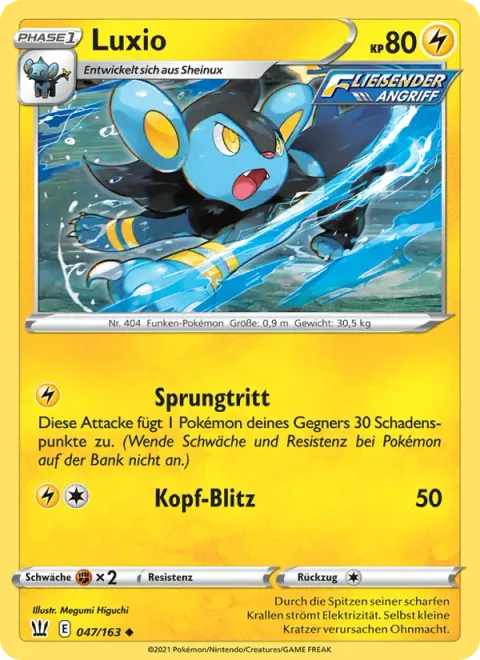 Luxio [Jumping Kick | Head Bolt]