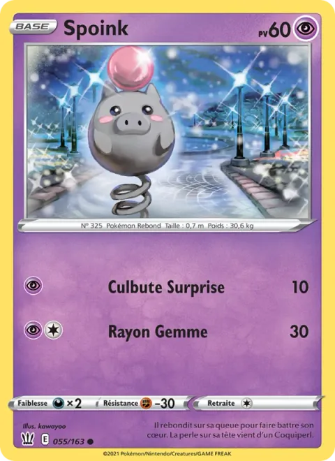 Spoink [Headbutt Bounce | Power Gem]