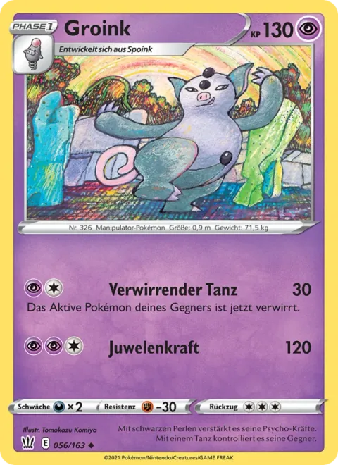 Grumpig [Dazzle Dance | Power Gem]