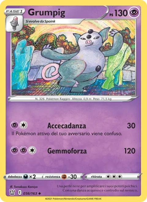 Grumpig [Dazzle Dance | Power Gem]
