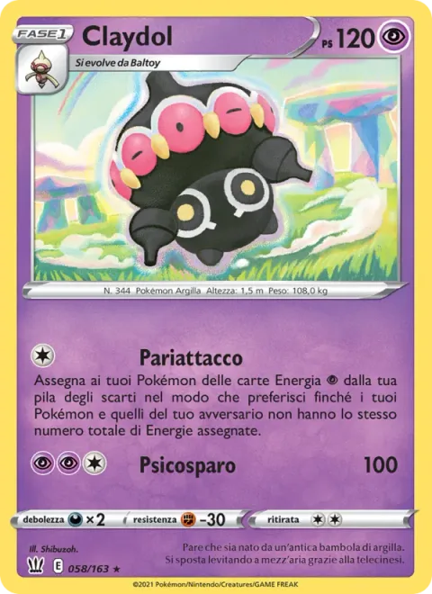 Claydol [Power Split | Psyshot]