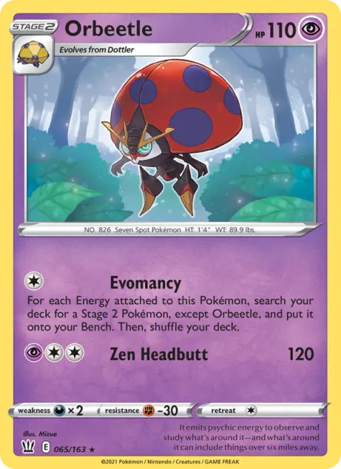 Orbeetle [Evomancy | Zen Headbutt]