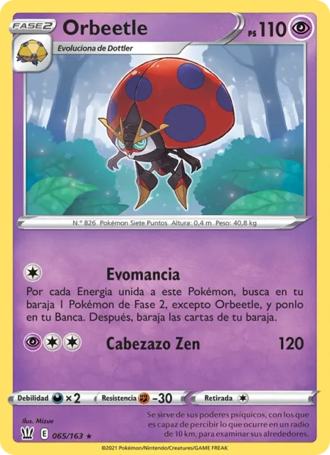 Orbeetle [Evomancy | Zen Headbutt]