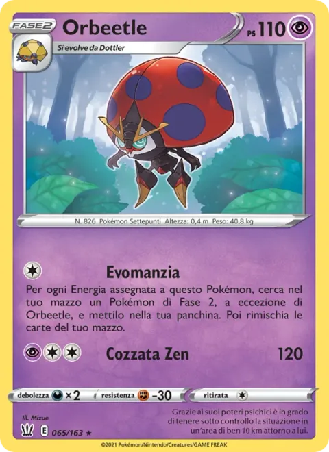 Orbeetle [Evomancy | Zen Headbutt]