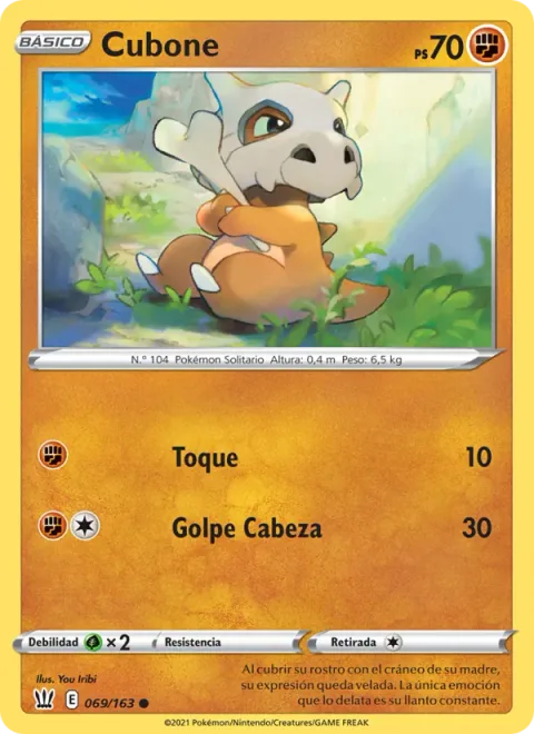 Cubone [Beat | Headbutt]