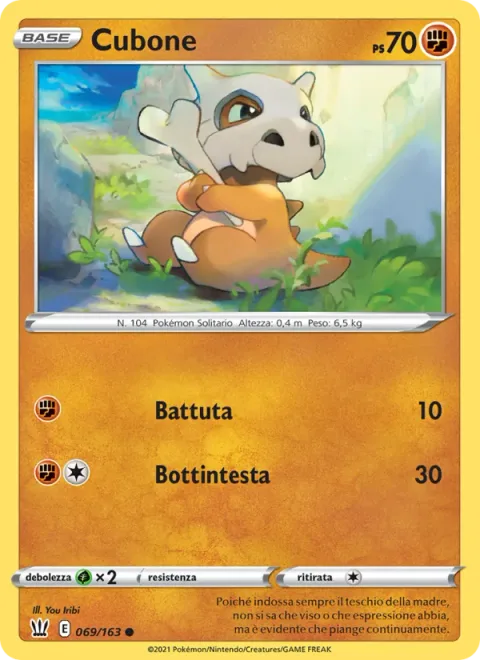 Cubone [Beat | Headbutt]