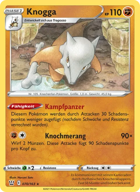 Marowak [Battle Armor | Bonemerang]