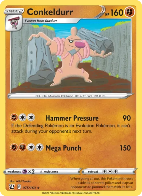 Conkeldurr [Hammer Pressure | Mega Punch]