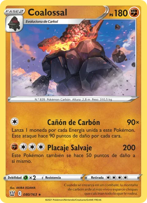 Coalossal [Coal Cannon | Wild Tackle]