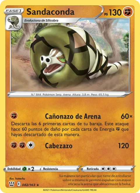 Sandaconda [Big Sand Cannon | Skull Bash]
