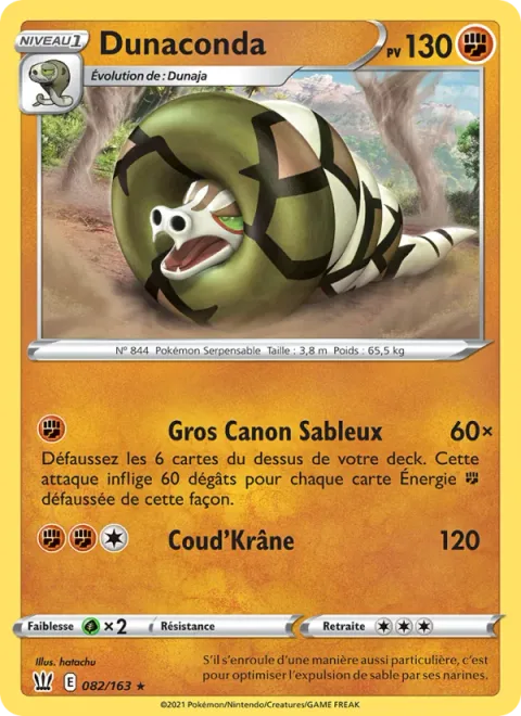 Sandaconda [Big Sand Cannon | Skull Bash]
