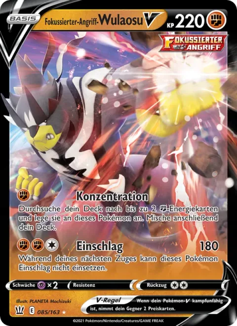 Single Strike Urshifu V [Laser Focus | Impact Blow]