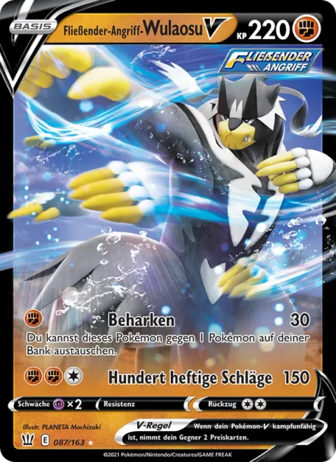 Rapid Strike Urshifu V [Strafe | Hundred Furious Blows]