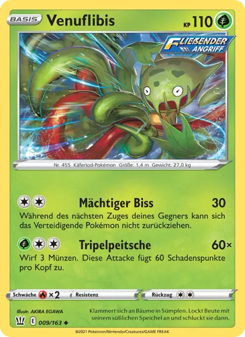 Carnivine [Big Bite | Triple Whip]