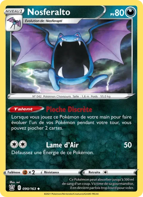 Golbat [Discreet Draw | Air Slash]