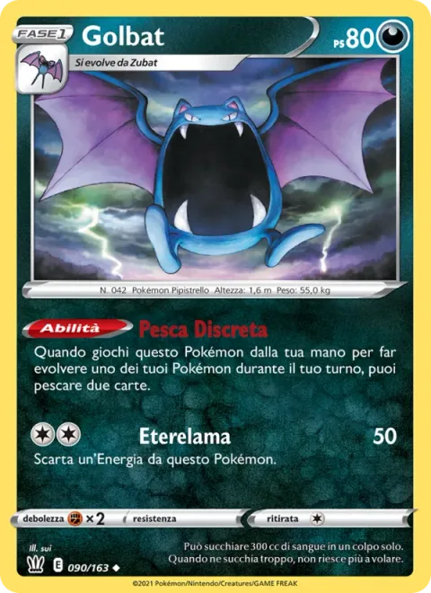 Golbat [Discreet Draw | Air Slash]