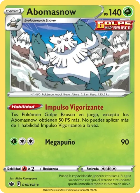 Abomasnow [Toughness Boost | Mega Punch]