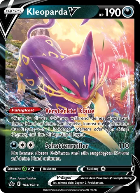 Liepard V [Hidden Claw | Shadow Ripper]