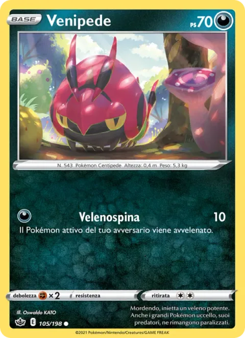 Venipede [Poison Sting]