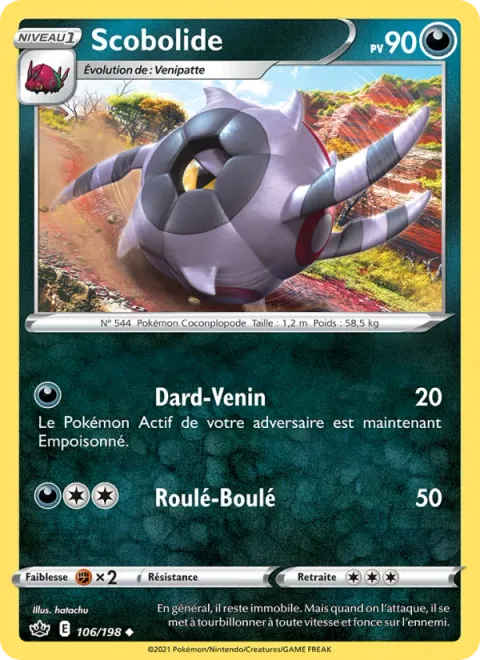 Whirlipede [Poison Sting | Rolling Tackle]