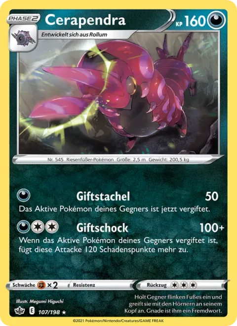 Scolipede [Poison Sting | Venoshock]