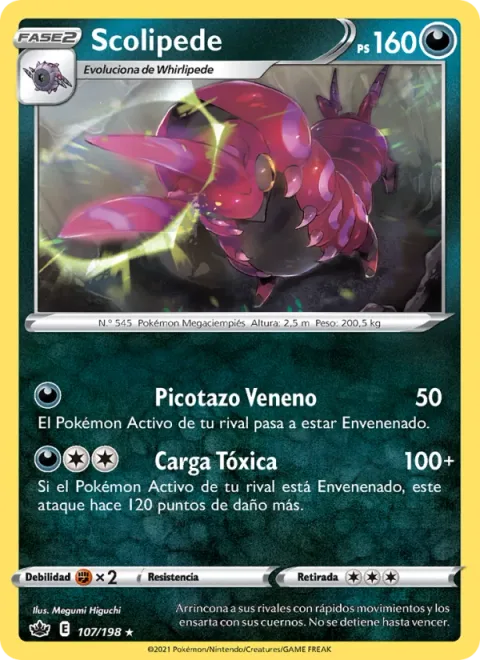 Scolipede [Poison Sting | Venoshock]