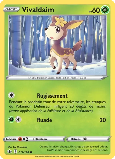 Deerling [Growl | Rear Kick]
