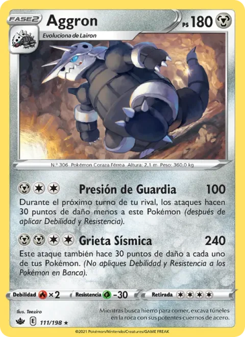 Aggron [Guard Press | Seismic Rift]