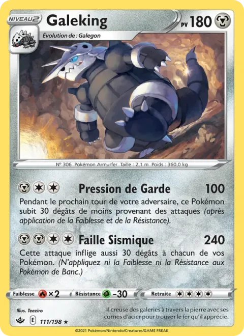 Aggron [Guard Press | Seismic Rift]