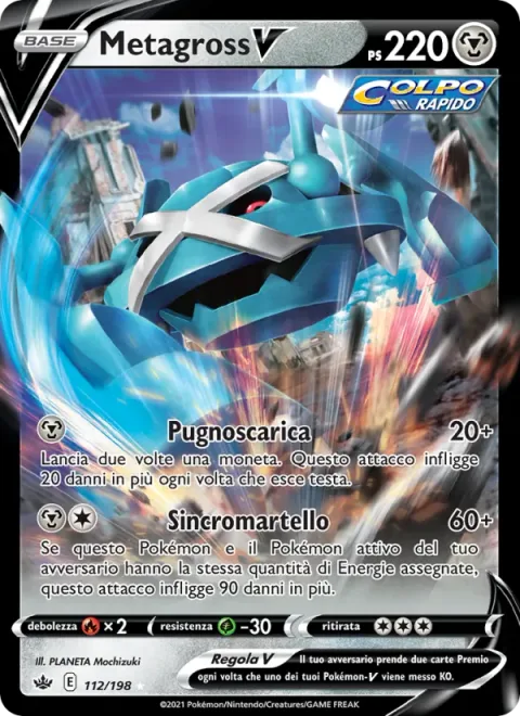 Metagross V [Bullet Punch | Synchro Hammer]