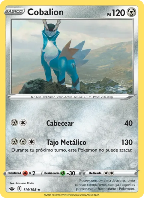 Cobalion [Headbang | Metal Slash]