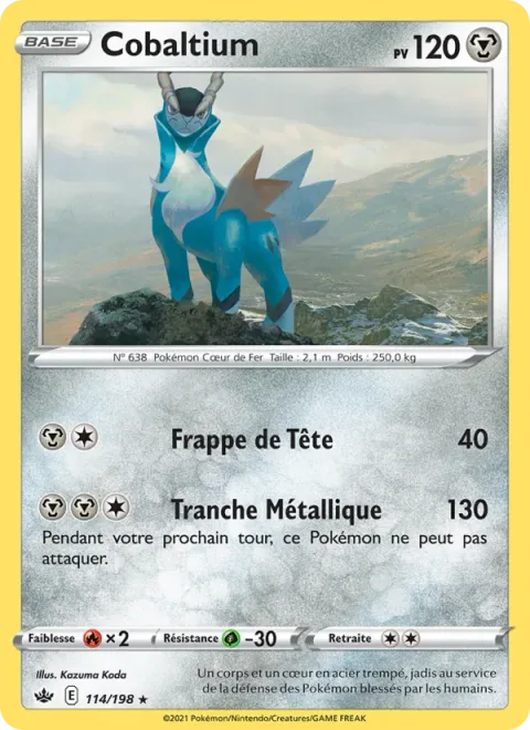 Cobalion [Headbang | Metal Slash]